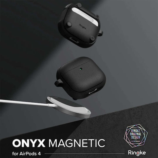 Ringke Onyx Case Silicone Constant Coral for Apple AirPods 4