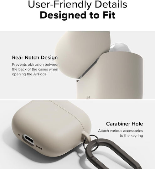 Ringke Hülle Silikon Stone für Apple AirPods 4