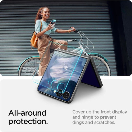 Spigen GLAS.Tr Ez Fit Tempered Glass 2pcs (Galaxy Z Flip7)