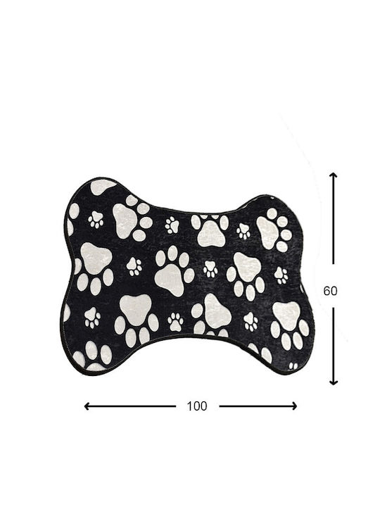 Conceptum Hypnose Kinder Teppich Schwarz 60x100cm