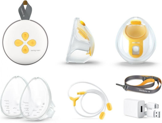 Medela Swing Maxi Hands Free Portable Double Breast Pump White