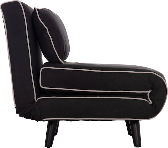 Braxton Schlafsessel Black 78x88x78cm