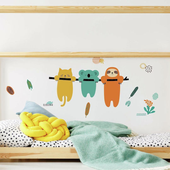 RoomMates Decor Детска стикерна за стена Стена 82x20бр