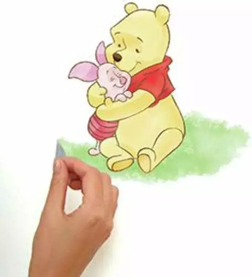 RoomMates Decor Kinder Wandsticker Wand Winnie & Friends