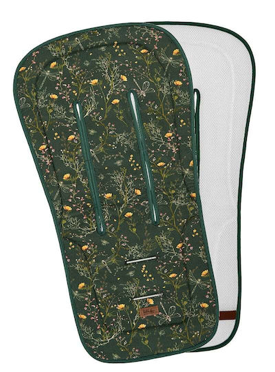 Kikka Boo Breathable Stroller Mattress Secret Garden 42x48x3cm Green
