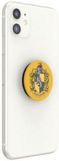 Popsockets Pop Grip Standard Smartphones Hufflepuff Logo Black Yellow
