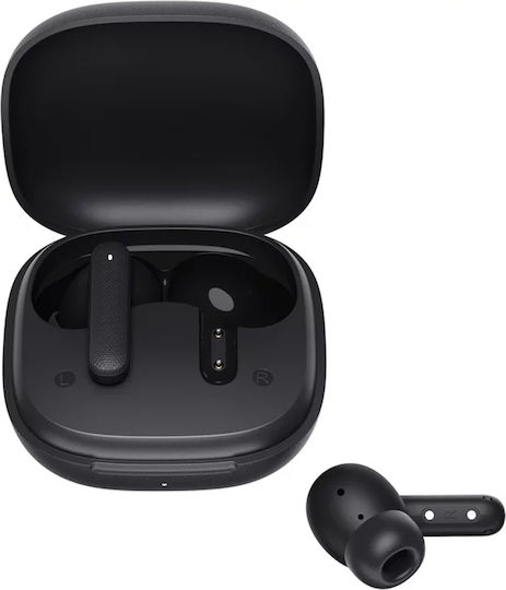 QCY Buds (QT43) Bluetooth Handsfree Ακουστικά με Αντοχή στον Ιδρώτα και Θήκη Φόρτισης Γκρι
