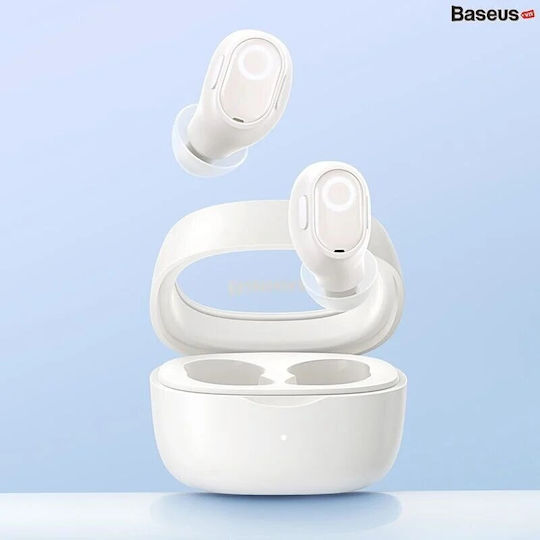 Baseus Bowie WM02 In-ear Bluetooth Handsfree Earphones White