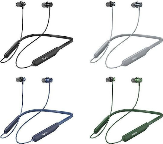 Hoco ES64 In-ear Bluetooth Handsfree Ακουστικά Μπλε