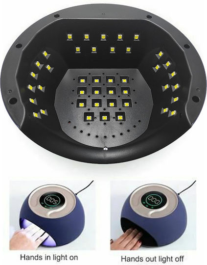 Nail Polish Curing Lamp UV / LED 120W Navy Blue