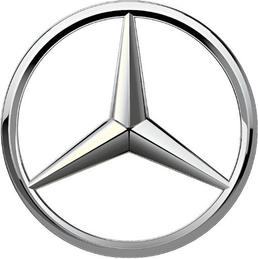 Mercedes-Benz Star Pattern Θήκη με Γάντζο σε Μαύρο χρώμα για Apple AirPods