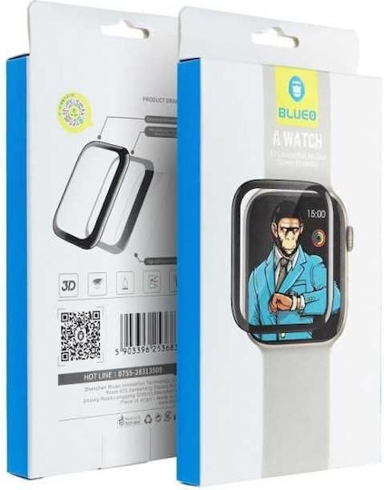 Blueo 5d Mr Monkey Glass Apple Watch 10 42mm Black Strong Hd