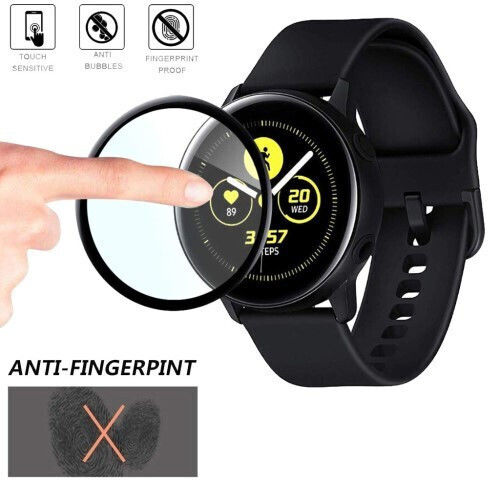Full Tempered Glass Screen Protector Pentru Galaxy Watch Active 2 44mm 1 Buc 841301713A