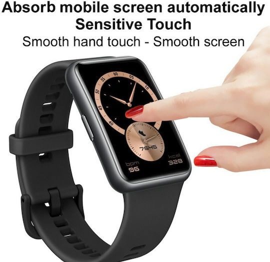 Imak Full Flexi Glass за Apple Watch 44mm Черен