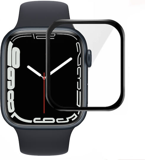 Full Face Tempered Glass για το Apple Watch 45mm 1τμχ