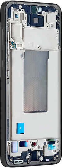 Clappio Ersatz-Zentralrahmenteil Samsung Galaxy A36 Schwarz