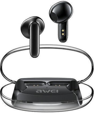 Awei T85 ENC In-Ear Bluetooth-Freisprecheinrichtung Kopfhörer mit Schweißresistenz und Ladeetui Schwarz