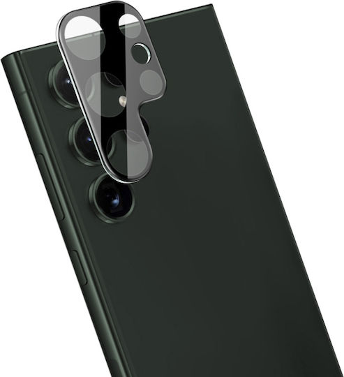 Camera Protection Tempered Glass Black for the Samsung Galaxy S24 Ultra