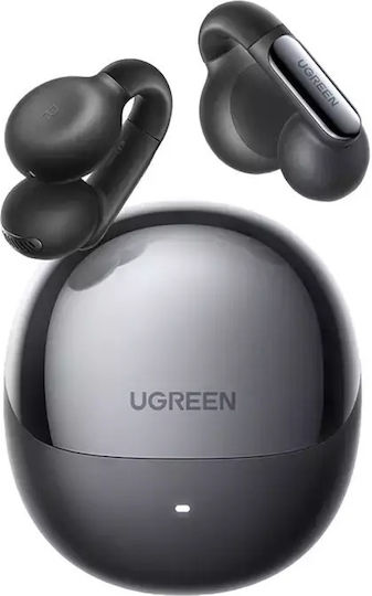 Ugreen HiTune S5 WS210 Open Ear Bluetooth Handsfree Ακουστικά με Αντοχή στον Ιδρώτα και Θήκη Φόρτισης Μαύρα