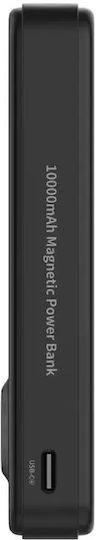 Wozinsky WLWP-10KA0Y3S Power Bank 10000mAh 22.5W με Θύρα USB-A και Θύρα USB-C Power Delivery Μαύρο