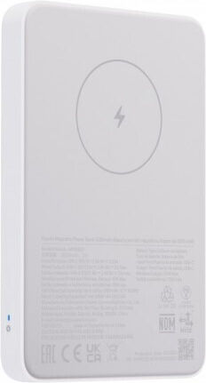 Xiaomi Magnetic WPB0507 MagSafe Power Bank 5000mAh 10W με Θύρα USB-C Λευκό