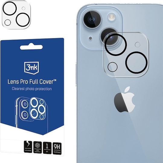 3MK Lens Pro Full Cover Camera Protection Tempered Glass Transparent for the Apple iPhone 11/12 mini.