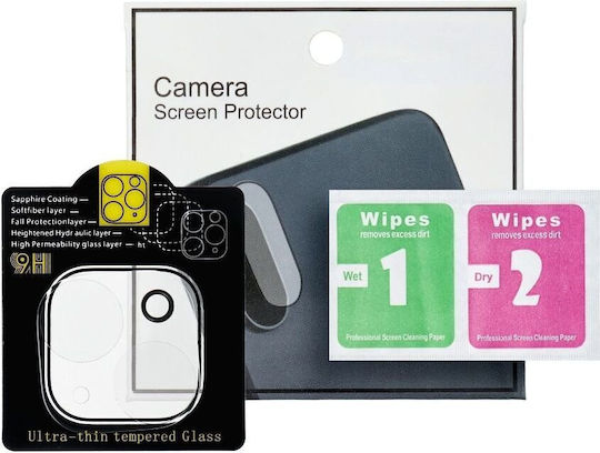 Camera Protection Tempered Glass Black for the Samsung Galaxy S24 Plus