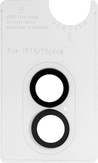 Powertech Προστασία Κάμερας Tempered Glass Διάφανο για το iPhone 16