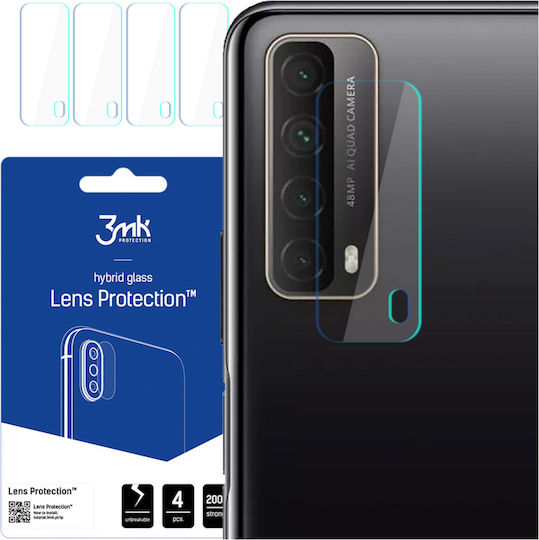 3MK Lens Kameraschutz Gehärtetes Glas Transparent für das Huawei P Smart 2021