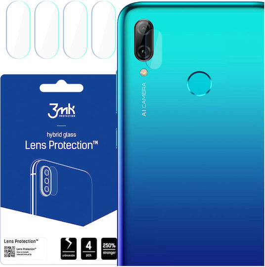 3MK Flexible Glass Lens Protector Προστασία Κάμερας Tempered Glass Διάφανο για το Huawei P Smart 2019