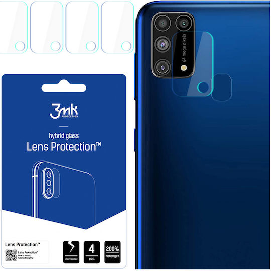 3MK Lens Protection Kameraschutz Gehärtetes Glas Transparent für das Galaxy M31