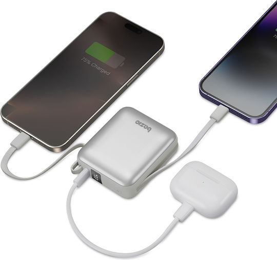 Energea Bazic Fusion Mini Power Bank 10000mAh 20W with USB-C Port Power Delivery / Quick Charge 3.0 Gray