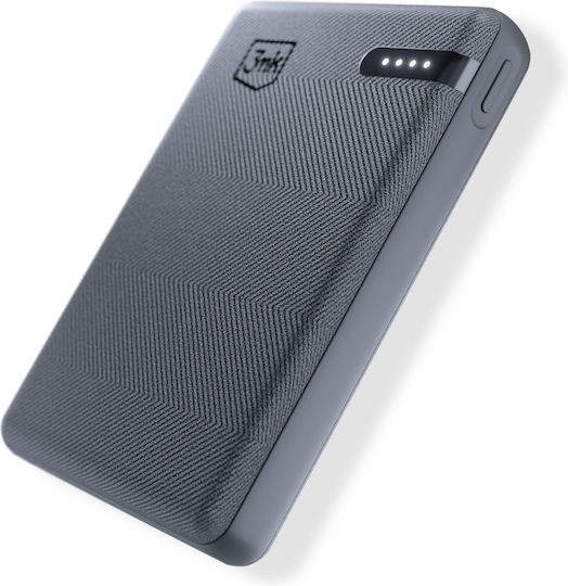 3MK Pocket Power Bank 5000mAh 12W mit USB-C Anschluss Gray
