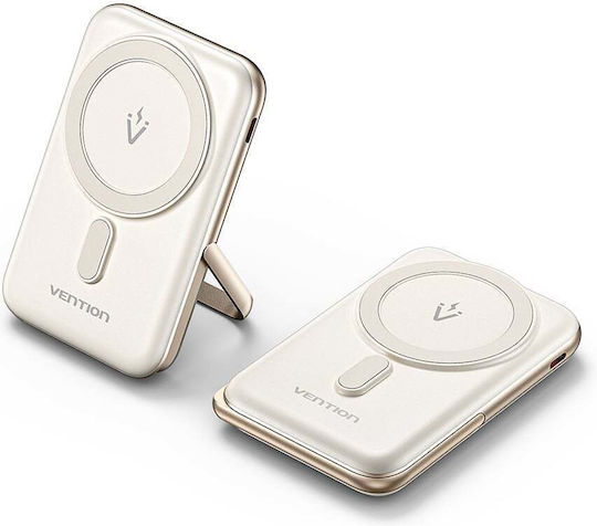 Vention FHNW0 MagSafe Power Bank 10000mAh 20W with USB-C Power Delivery White