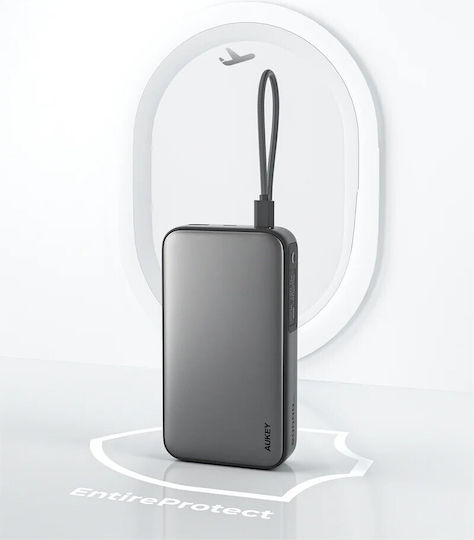 Aukey PB-Y48 Power Bank 20000mAh 130W με Θύρα USB-A και Θύρα USB-C Power Delivery