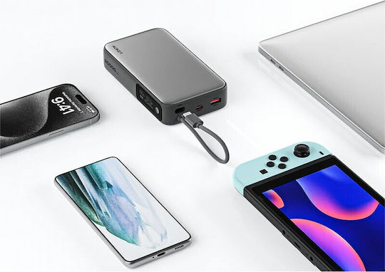 Aukey PB-Y48 Power Bank 20000mAh 130W με Θύρα USB-A και Θύρα USB-C Power Delivery