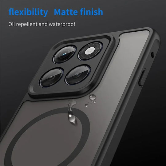 Techsuit Halofrost II Magsafe Rückseite Kunststoff Schwarz Für Motorola Edge 60 Pro