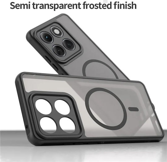 Techsuit Halofrost II Magsafe Rückseite Kunststoff Schwarz Für Motorola Edge 60 Pro