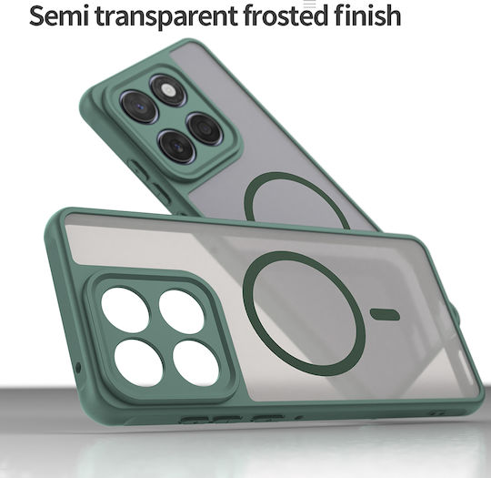 Techsuit Halofrost Ii Magsafe Back Cover Green (Motorola Edge 60, Motorola Edge 60 Fusion)