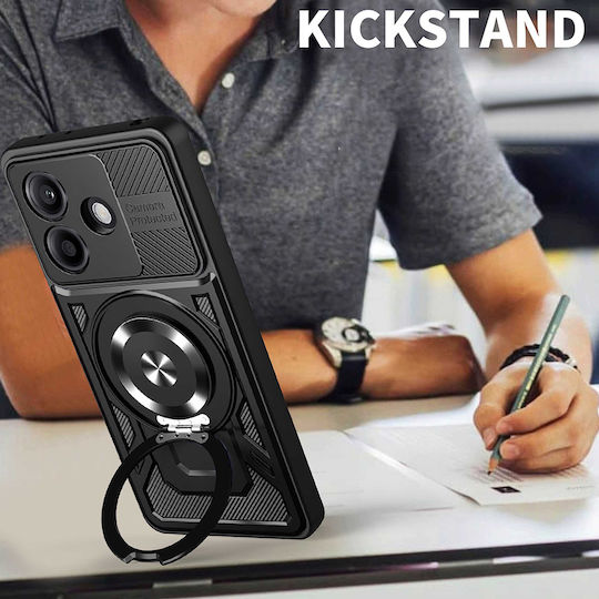Techsuit Back Cover Silicone Black (Oppo A5 Pro)