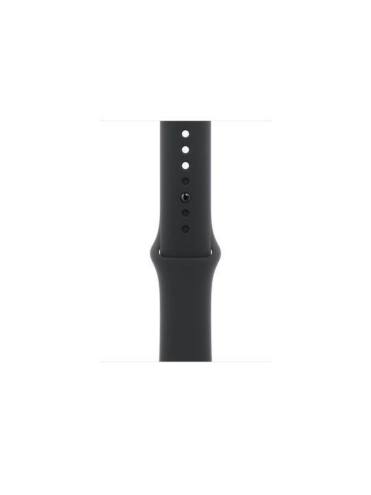 Apple Sport Band 46mm XL Λουράκι Μαύρο (Apple Watch 44, 45, 46, 49mm)