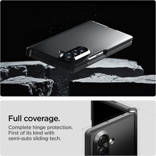 Spigen Tough Back Cover Silicon / Plastic 1.2mm Negru (Galaxy Z Fold7)
