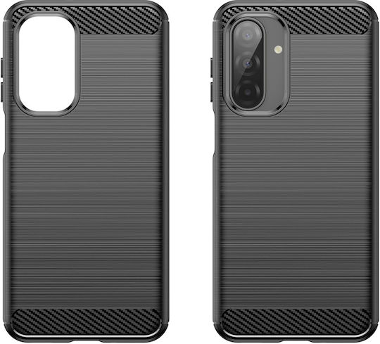 Techsuit Carbon Bumper Σιλικόνης / Πλαστικό Μαύρο (Oppo A17)