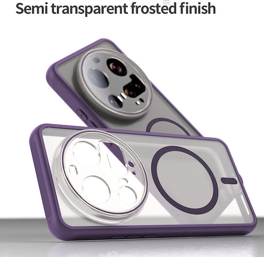 Techsuit Halofrost Ii Magsafe Back Cover Σιλικόνης / Πλαστικό Μωβ (Xiaomi 15 Ultra)