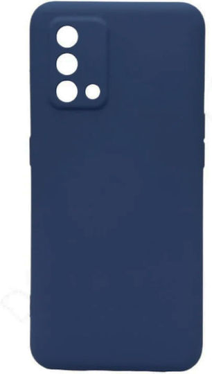 Soft Silicone Back Case Oppo A74 5g Color Blue