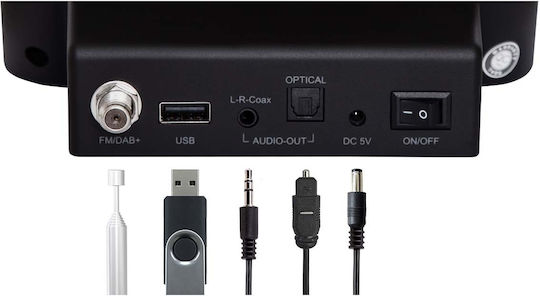 Imperial Dabman Φορητό Ηχοσύστημα με USB Μαύρο