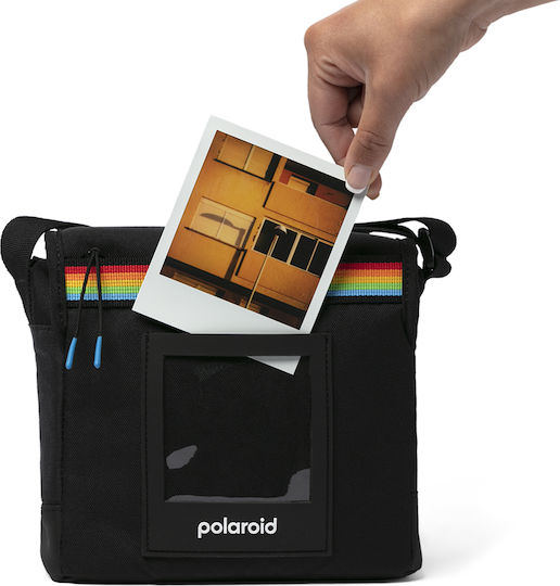 Polaroid Fototasche Schulter Schwarz