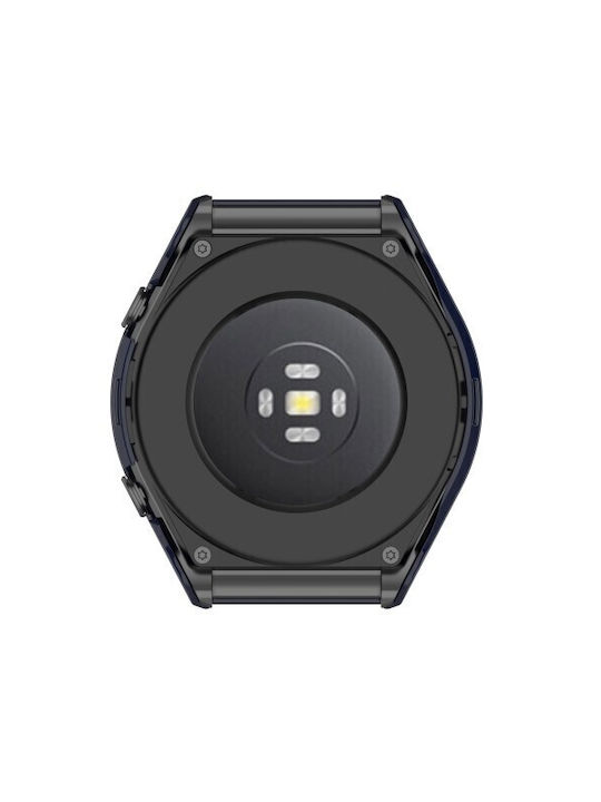 Πλαστική Θήκη με Τζαμάκι σε Μπλε χρώμα για το Xiaomi Watch S1