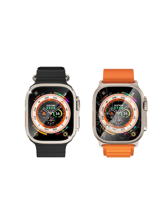 2 Metallhülle in Beige Farbe für das Apple Watch Ultra 49mm