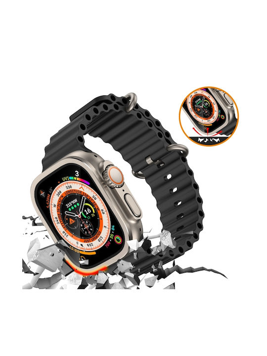 2 Metallhülle in Beige Farbe für das Apple Watch Ultra 49mm